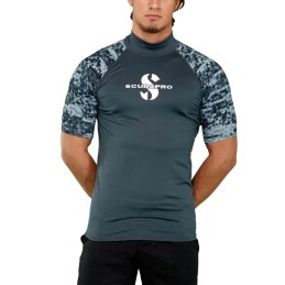 T-shirt rashguard GRAPHITE UPF50