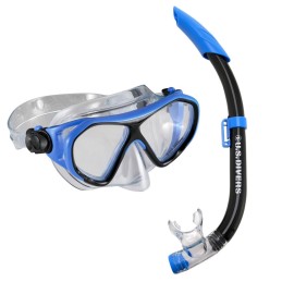 Set de snorkel para ninos Dorado