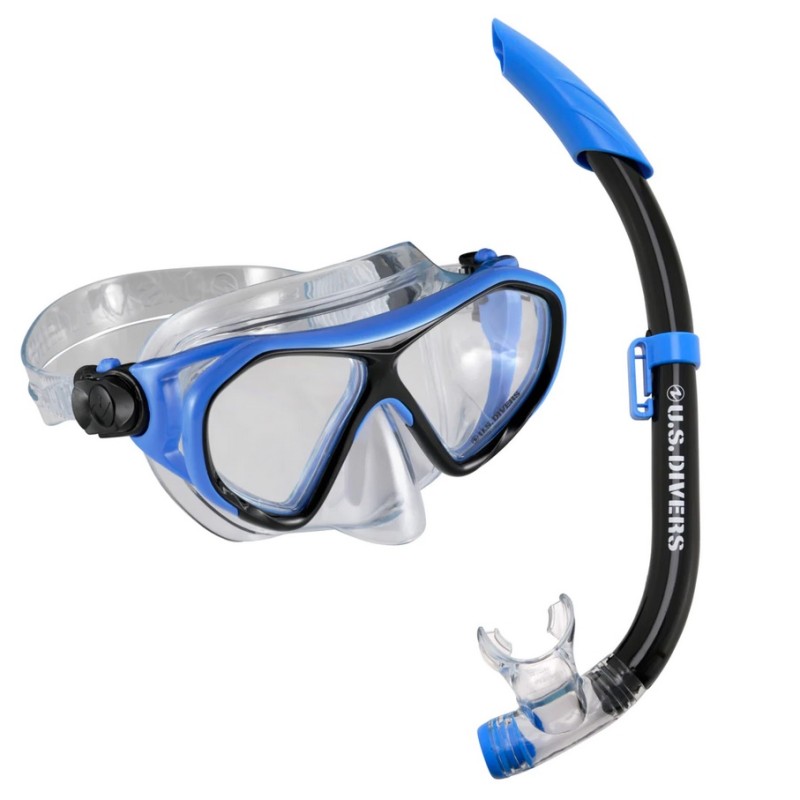 Set de snorkel para ninos Dorado