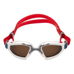 Swimming goggles brown polarized visor