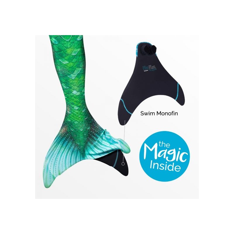 Mermaid costume OPAL with fin