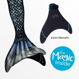 Costume de sirene BARRACUDA avec nageoire