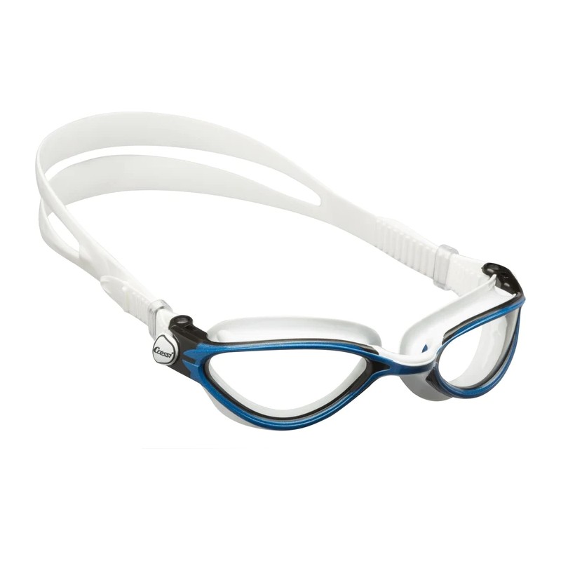 lunette de natation compétition adulte finis lightning blue mirror