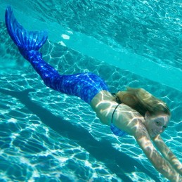 Mermaid costume ARCTIC BLUE