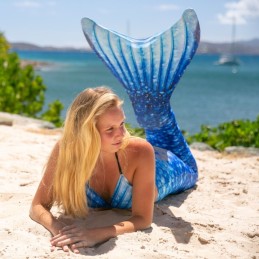 Mermaid costume ARCTIC BLUE