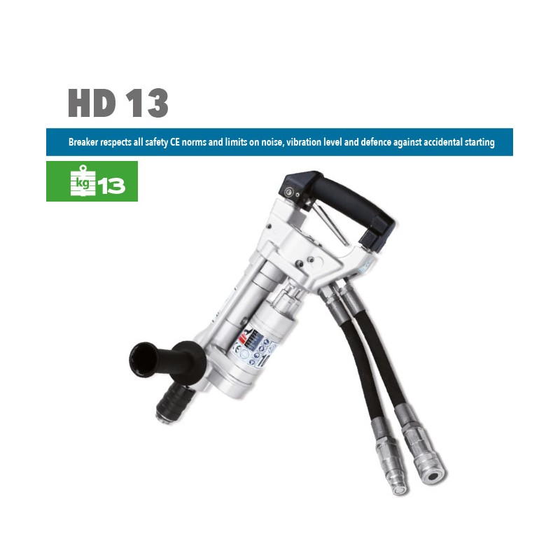 Hydraulic drilling hammer HD13: for concrete, masonry and natural stone