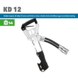 DOA Hydraulic Tools Kladivo hydraulické KD12 divers.cz