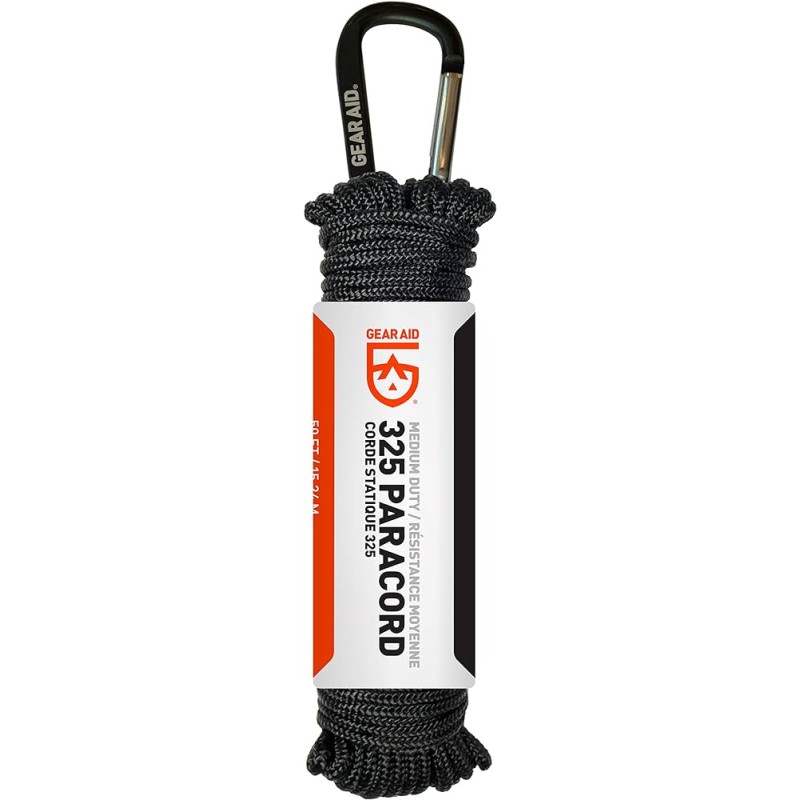 Gear Aid 550 Paracord 100 Ft. Utility Line - Black/reflective : Target