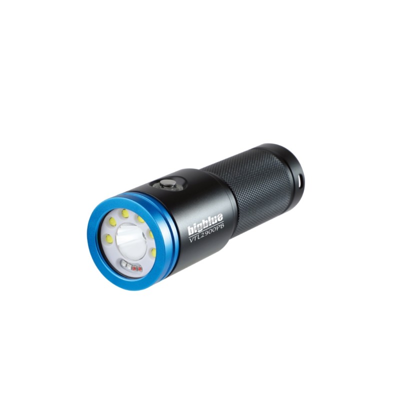 Lampe VTL2900PB large/étroite avec lumiere bleue et rouge intégrée