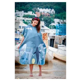 Poncho, cape et serviette Sharks