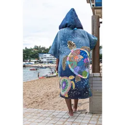 Cape Serviette Turtles Poncho