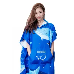 Poncho Cloak Towel Whaleshark