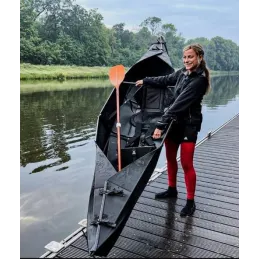 Kayak plegable VIK 3.8 PRO + remo, incluye remo