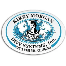 Sticker KMDSI Oval (Large) Kirby Morgan