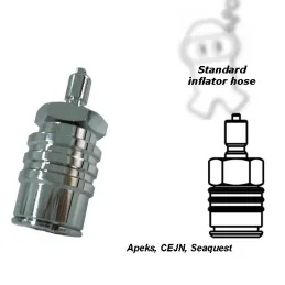 Adapter from standard to Apeks CEJN