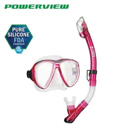 Profi-Maske und Schnorchelset für Erwachsene