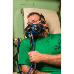 BIBS DRASS oxygen decompression mask