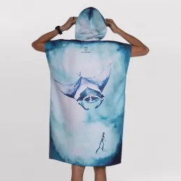 Serviette de bain Poncho a langer - Manta Ray 20 commentaires