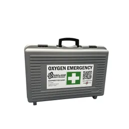 Rettungskoffer OXYPACK, komplettes Set mit 3 l Flasche