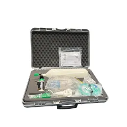 Rettungskoffer OXYPACK, komplettes Set mit 3 l Flasche
