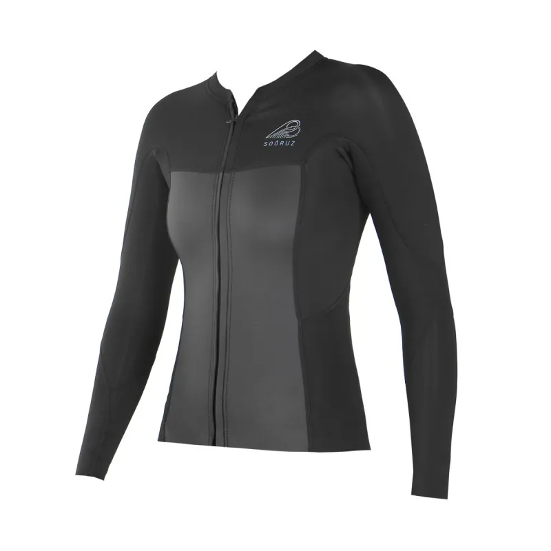 Women's neoprene 2/1 T-shirt with zipper Women's neoprene 2/1 T-shirt with zipper