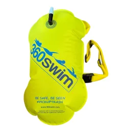 Bouée de remorquage a la nage