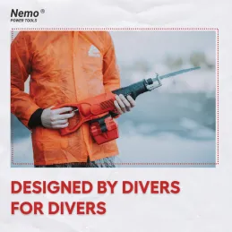 Akumulátorová potápačská píla NEMO