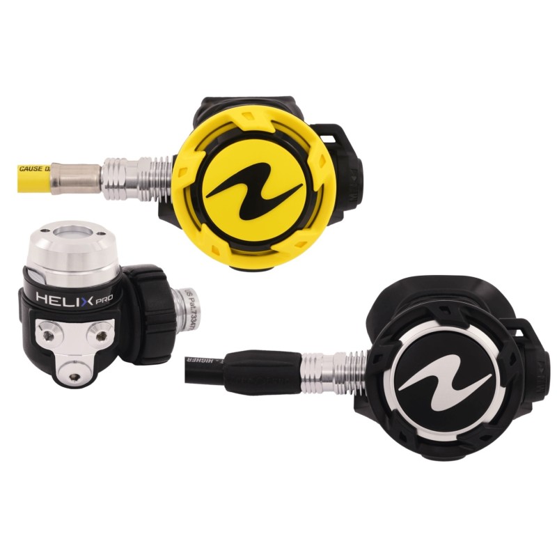 Automatika + octopus -  HELIX PRO + octopus +manometr AL50 + taška|Kompletní automatiky|Divers Direct Praha