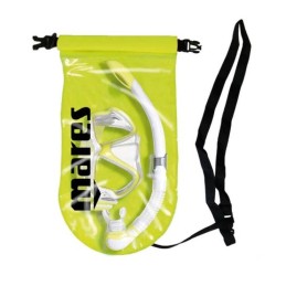 Conjunto Máscara + Tubo + Boya Mares COMBO WAHOO NEON - Conjunto de snorkeling con boya