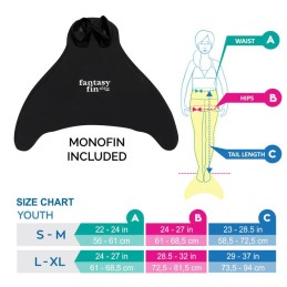 Kostým morskej panny Pink Fantasy Starter FinFun