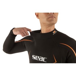 Néoprene long hommes 3mm FEEL-S Seac Sub orange