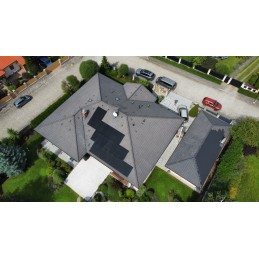 Solarmodul 410W ganz schwarz, rahmenlos, DAH