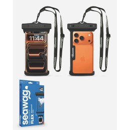Funda flexible e impermeable para móvil Seawag FLEX de 6,9" con certificación IPX8