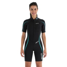 Neoprén short FEEL-S dámský 3mm|Neopreny, Obleky pro potápění|Divers Direct Praha