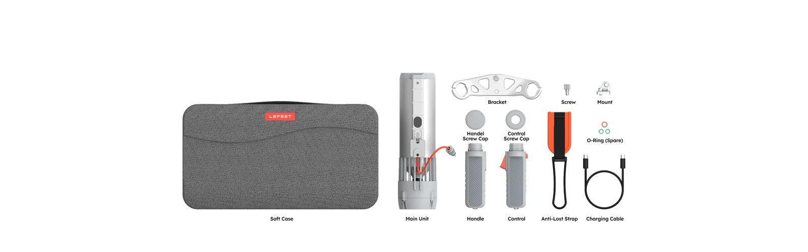 LEFEET P1 Lite - in Aktion unter Wasser